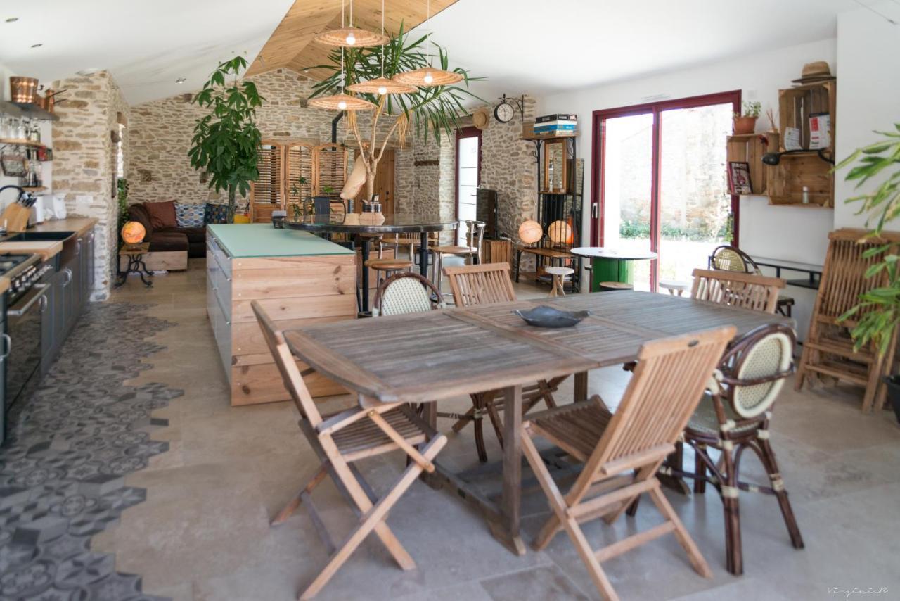 Longere Pierres/Modernite Proche Mer/La Guittiere Talmont-Saint-Hilaire ภายนอก รูปภาพ